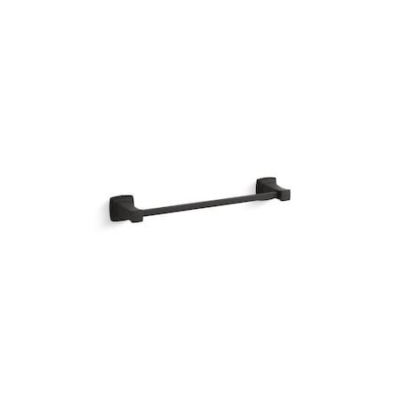 Kohler Riff 18 Towel Bar Matte Black 27409-BL